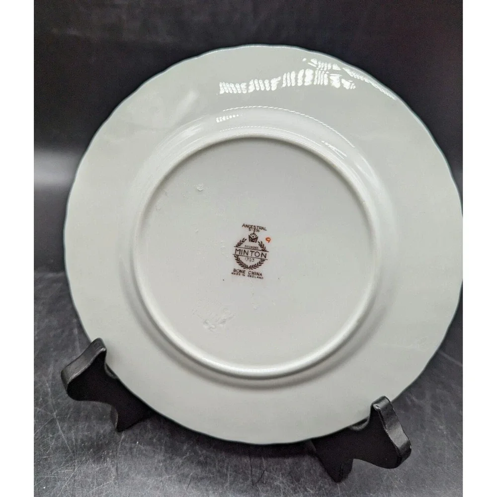Vintage Minton Ancestral Gold Bread Butter‎ Plate 6.25